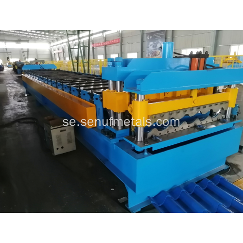 Step Tile Roll Forming Machine